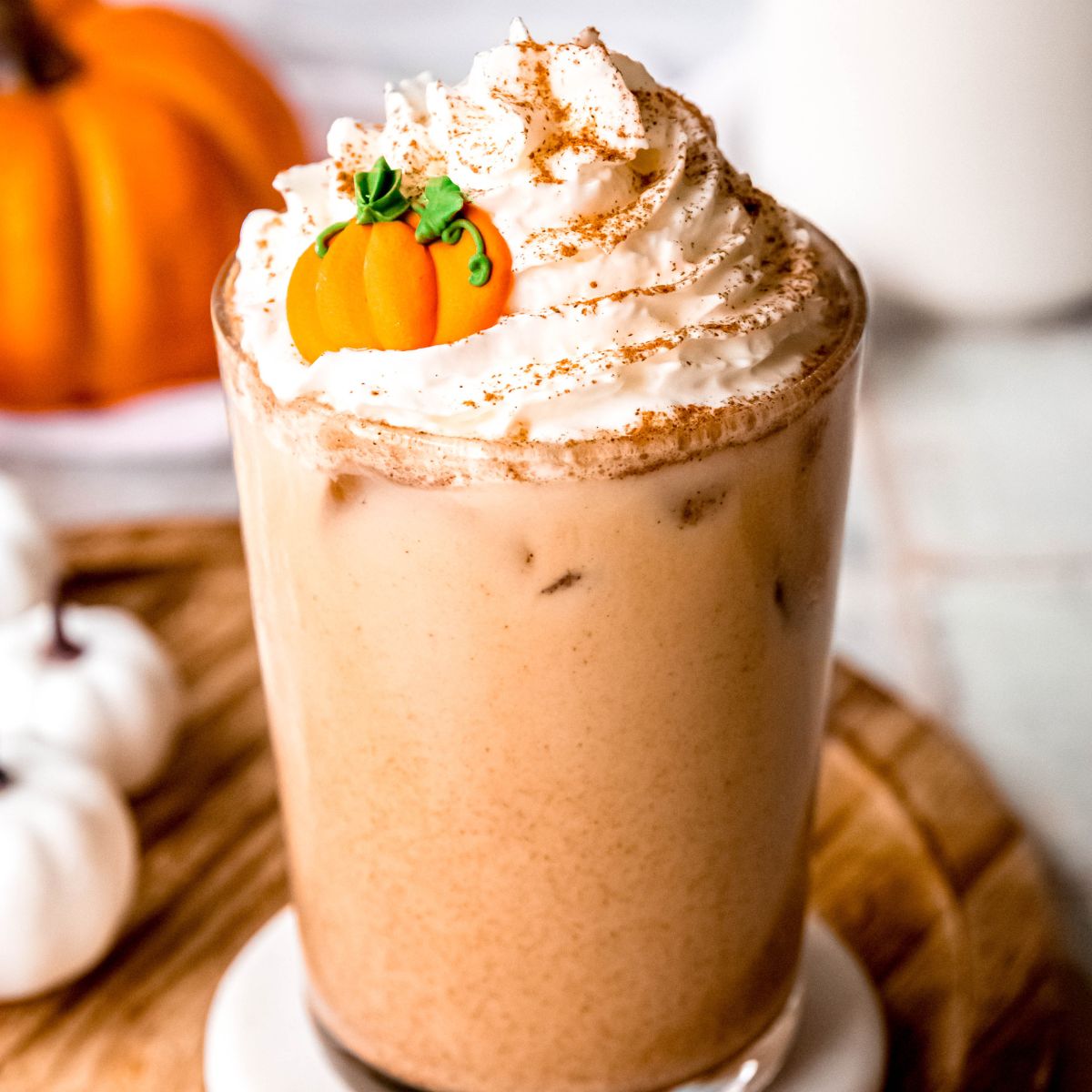 Iced Pumpkin Spice Latte Starbucks Copycat Coffeecopycat