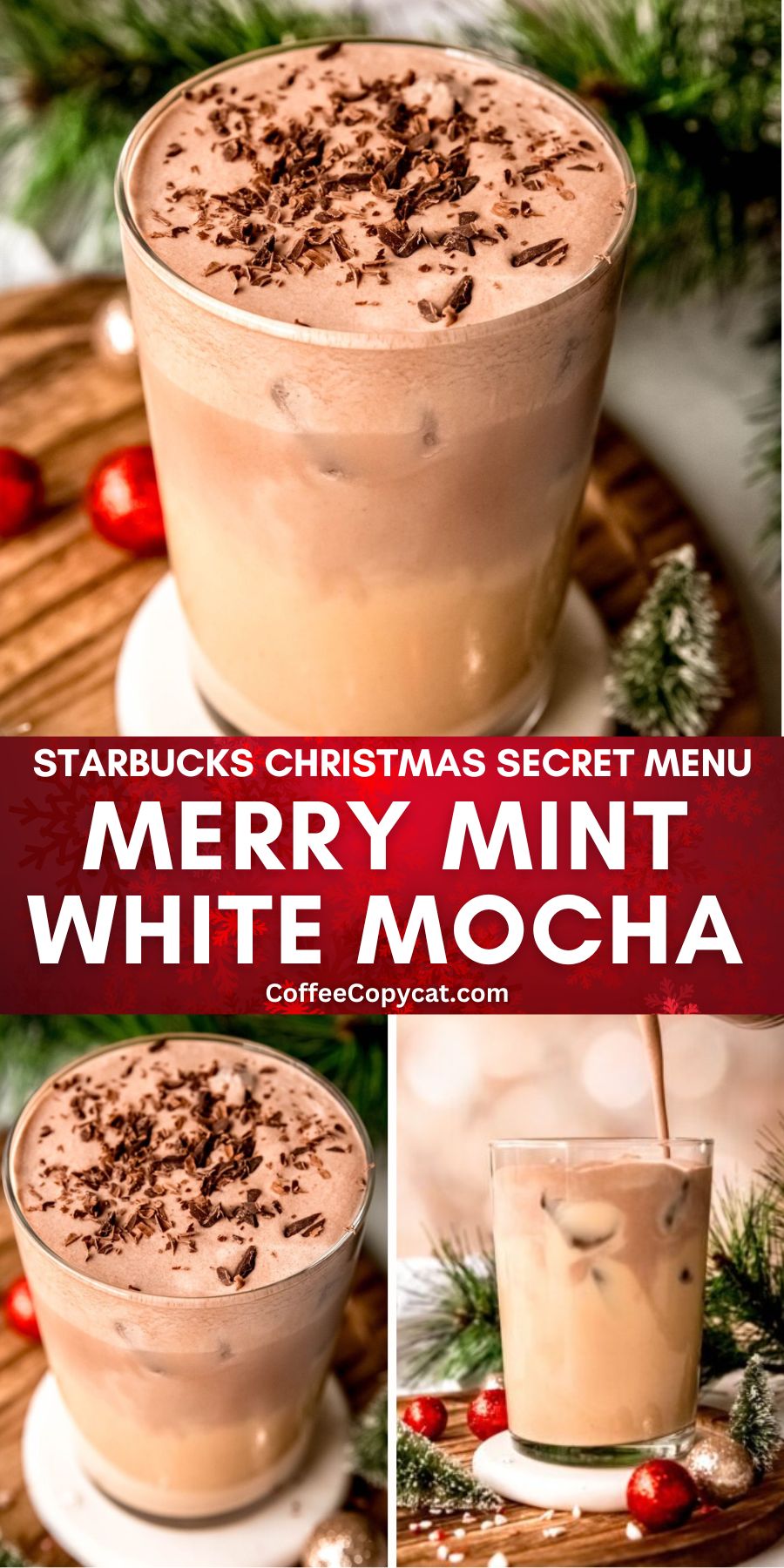 Merry mint white mocha.