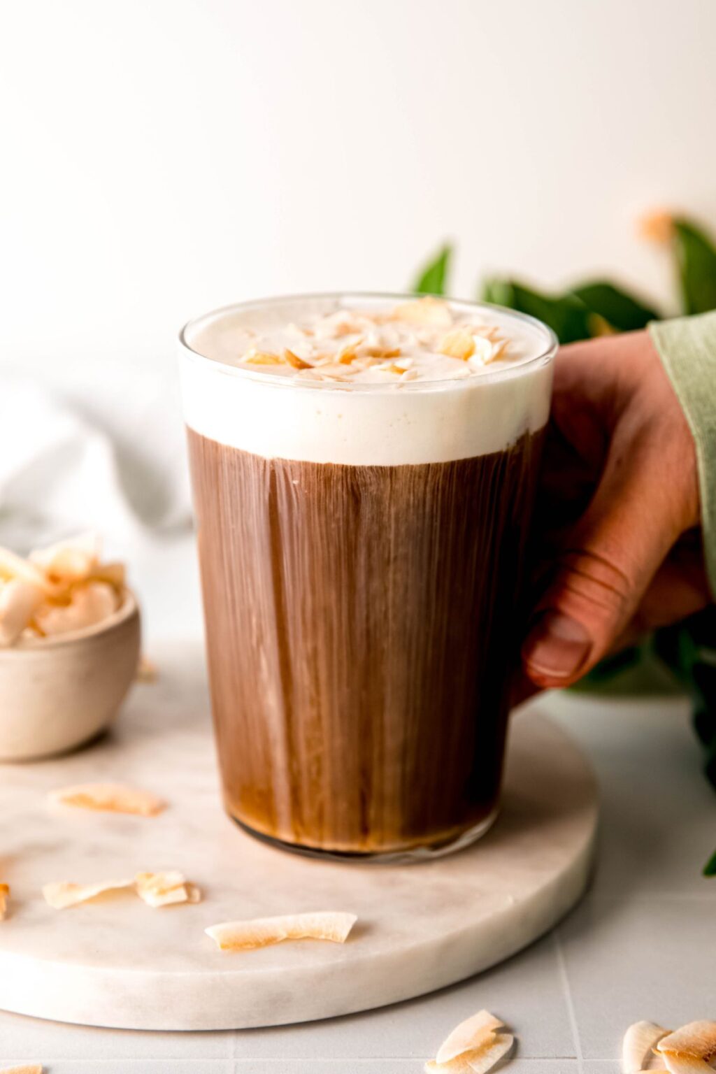 Visual Reference: Toasted Coconut Cream Cold Brew Starbucks Copycat